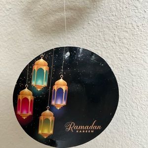 Ramadan Kareem Both Sided Hanging Swirls & Spirals